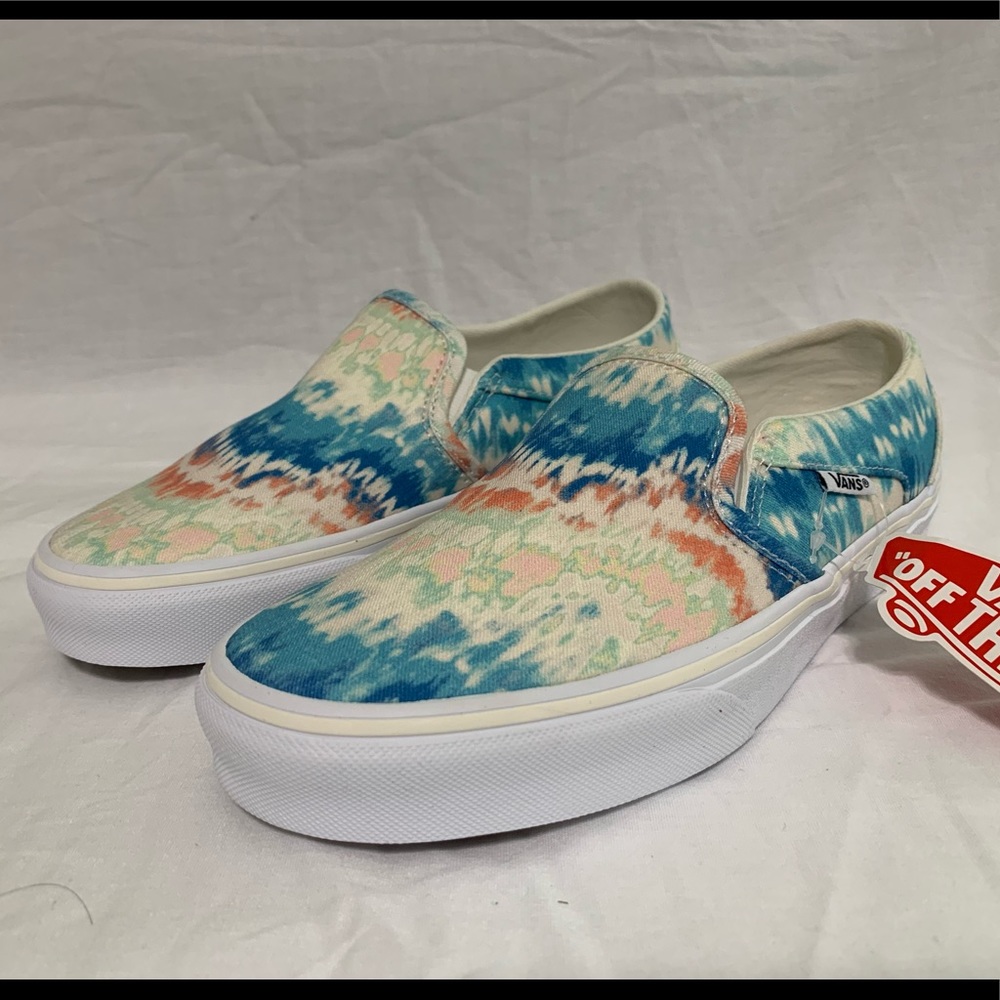 Vans Asher Psychedelic Tie Die Women's Shoes